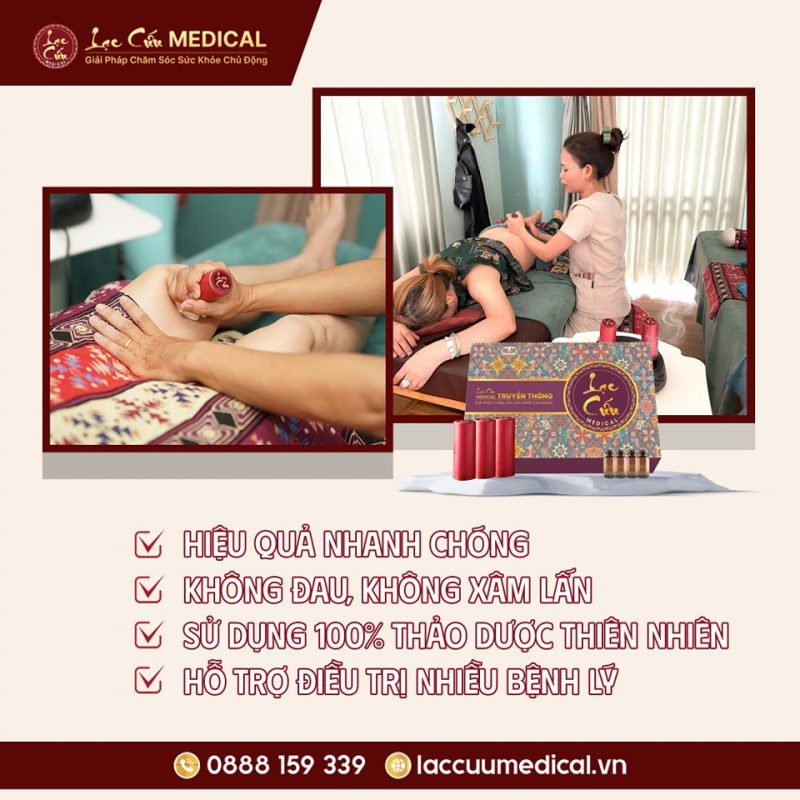 Phương pháp Lạc Cứu Medical không dùng thuốc giảm đau tây y hay các can thiệp phẫu thuật
