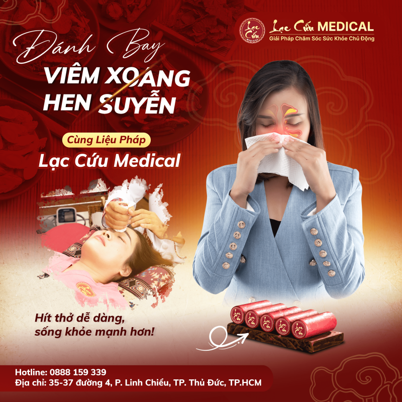 Lạc Cứu Medical - Giải Pháp Đánh Bay Viêm Xoang, Hen Suyễn