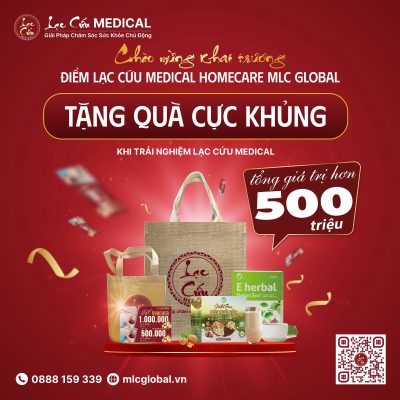 tặng quà khai trương lạc cứu medical homecare Thủ Đức