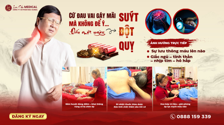 CẢNH BÁO: ĐAU CỔ VAI GÁY KÉO DÀI – NGUY CƠ ĐỘT QUỴ ÂM THẦM