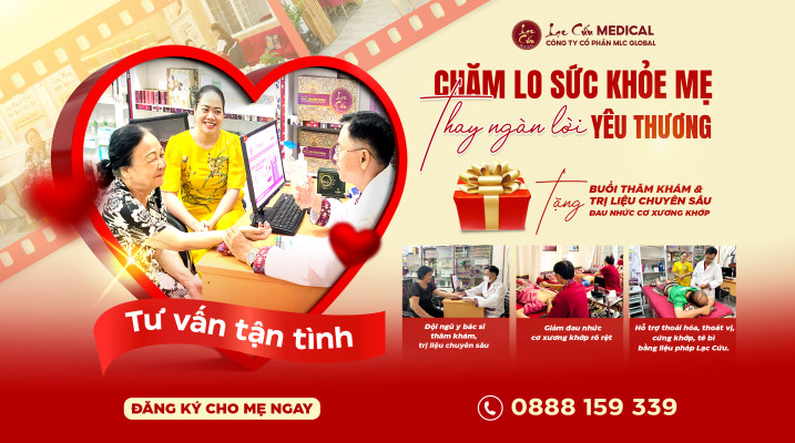 Chăm lo sức khoẻ mẹ thay ngàn lời yêu thương