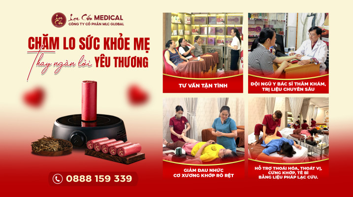 Chăm lo sức khoẻ mẹ thay ngàn lời yêu thương