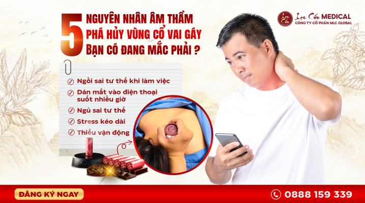 5 NGUYÊN NHÂN GÂY ĐAU CỔ VAI GÁY PHỔ BIẾN Ở NGƯỜI TRẺ