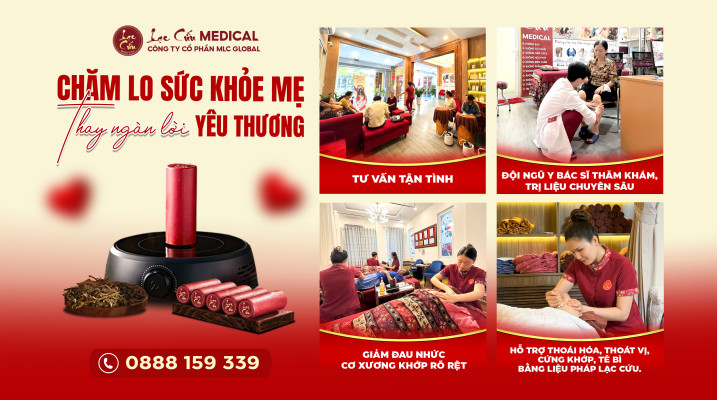 chăm lo sức khoẻ mẹ thay ngàn lời yêu thương