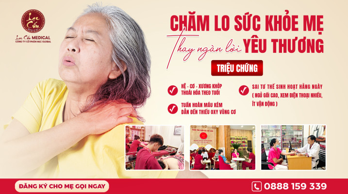 Chăm lo sức khoẻ mẹ thay ngàn lời yêu thương