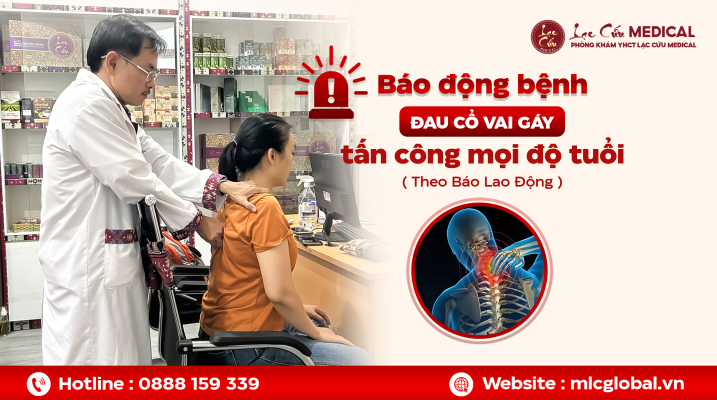 Tiếp xúc với đau mỏi vai cổ gáy - Câu chuyện sức khỏe đang âm thầm ảnh hưởng người trẻ